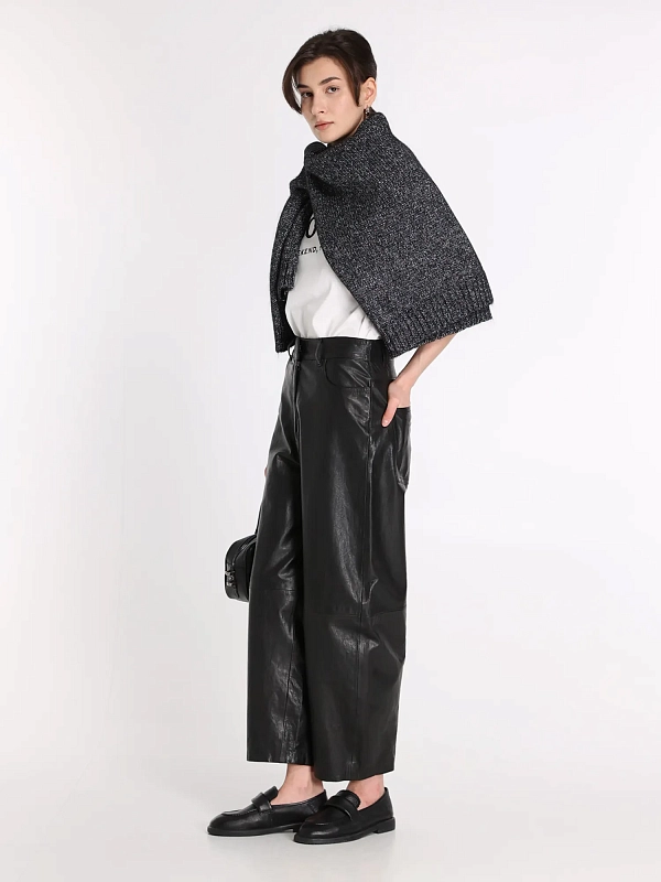 Max Mara Weekend брюки кожаные WKDPAGANO