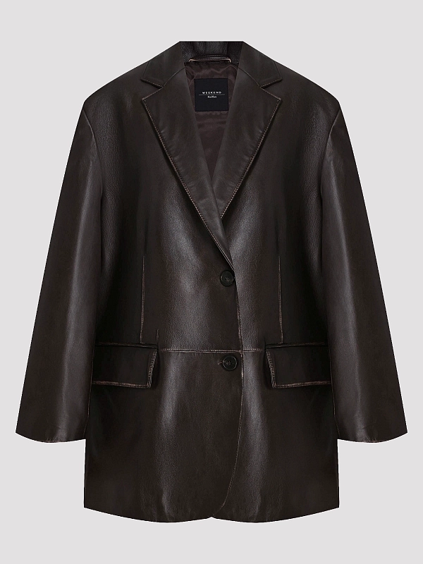 Max Mara Weekend жакет кожаный WKDPILA