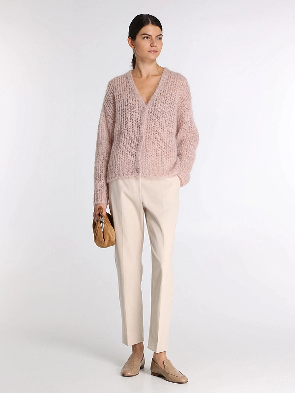 брюки Max Mara Weekend WKDVITE цвет молочный