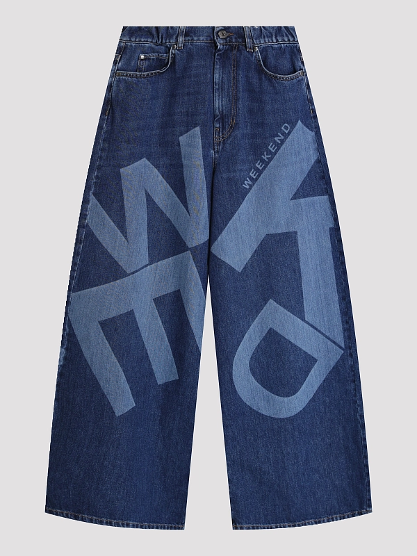 джинсы Max Mara Weekend WKDVORTICE цвет синий