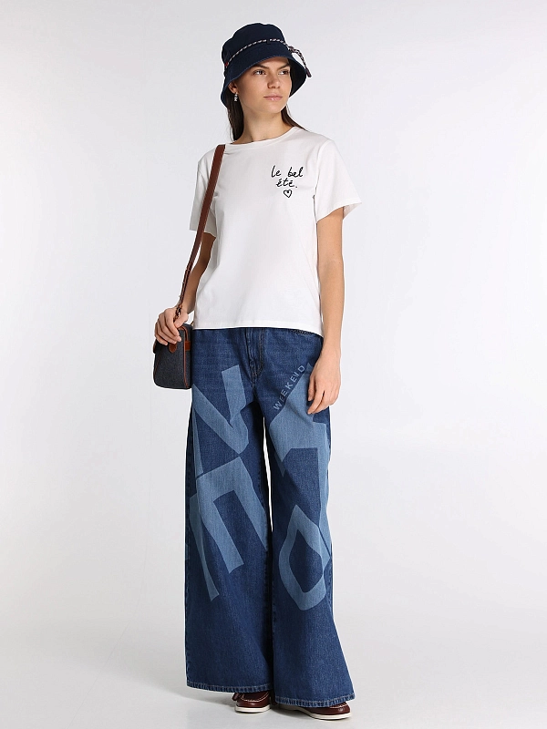 джинсы Max Mara Weekend WKDVORTICE цвет синий