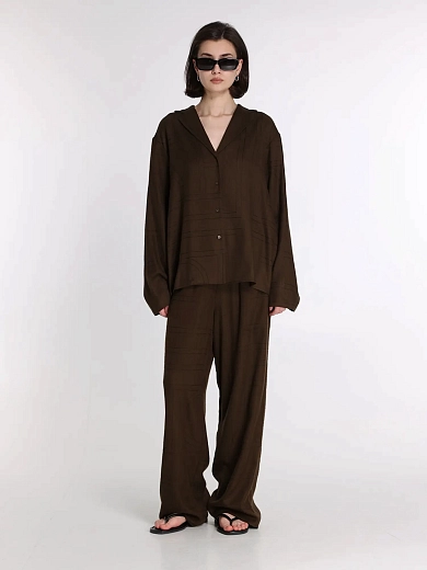 брюки TOTEME 241-WRB1101-FB0080-034