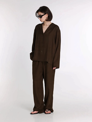 брюки TOTEME 241-WRB1101-FB0080-034