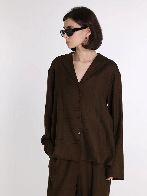 TOTEME блузка 251-WRT976-FB0080-034