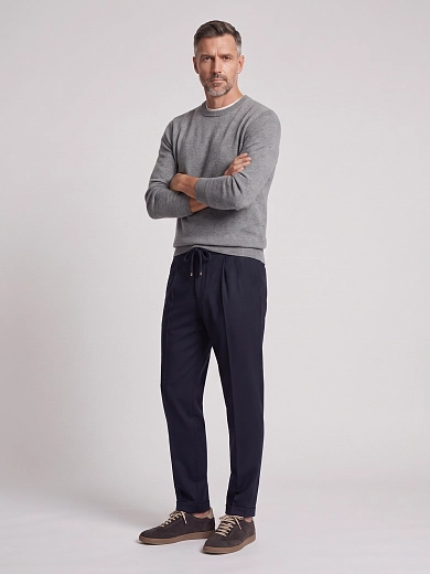 брюки на кулисе Brunello Cucinelli ME226E1710