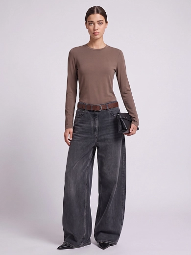 лонгслив Brunello Cucinelli MPT18B0107