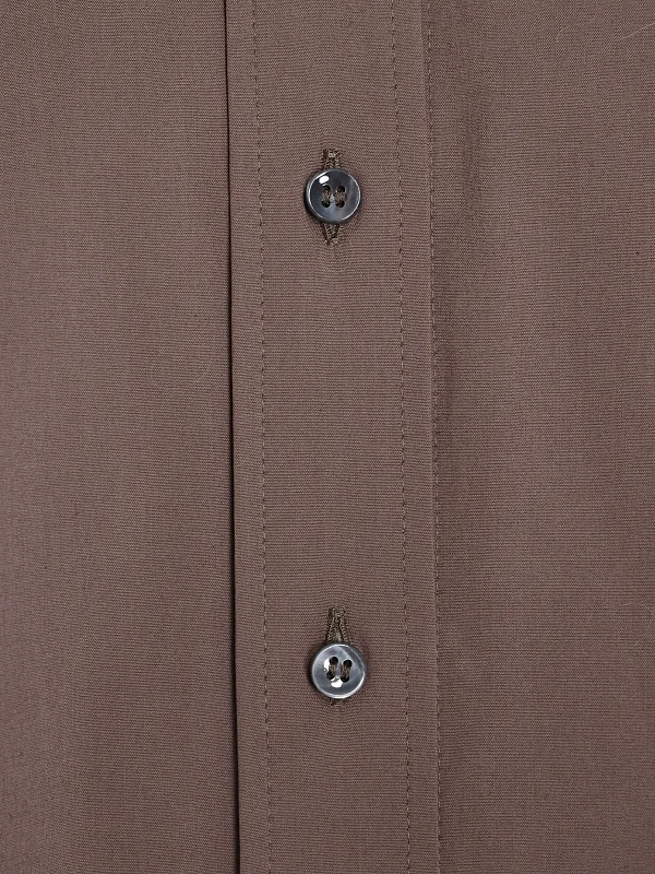рубашка Brunello Cucinelli M0091M1O06 цвет кофейный