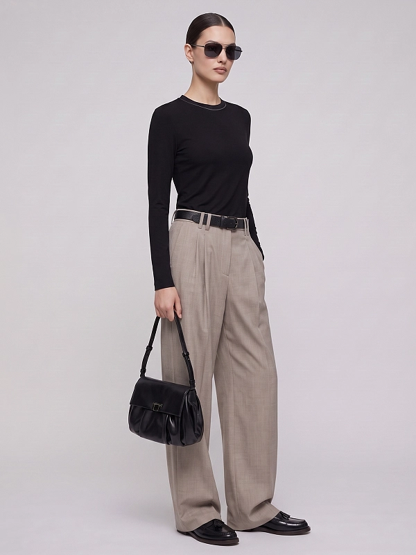 лонгслив Brunello Cucinelli M0TC8BJ300 цвет черный