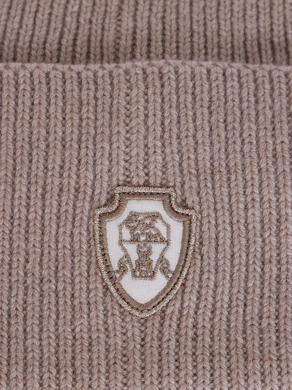 шапка Brunello Cucinelli M12541379 цвет бежевый
