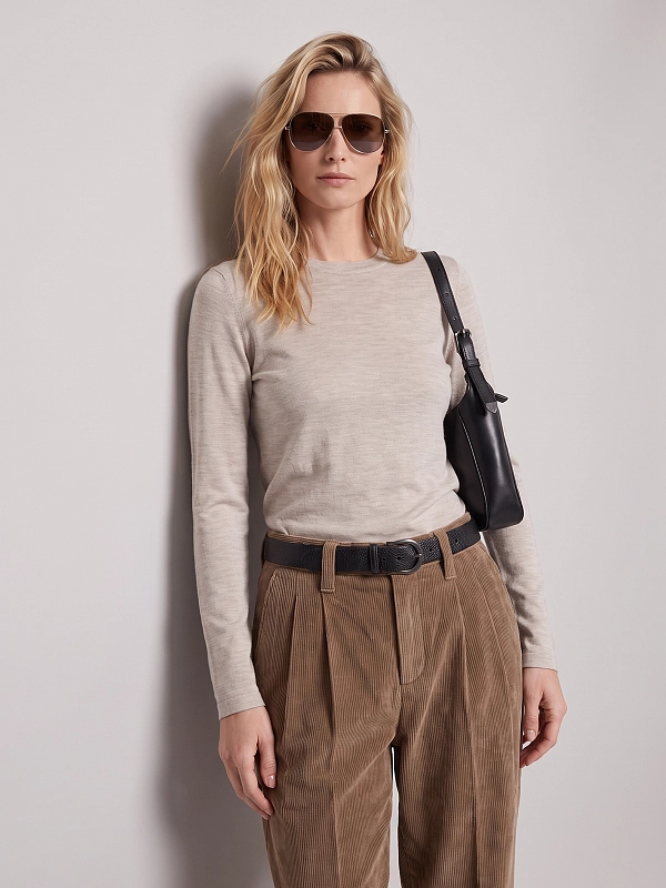 джемпер Brunello Cucinelli M13800000P цвет бежевый