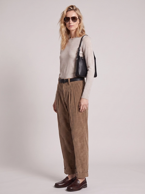 джемпер Brunello Cucinelli M13800000P цвет бежевый
