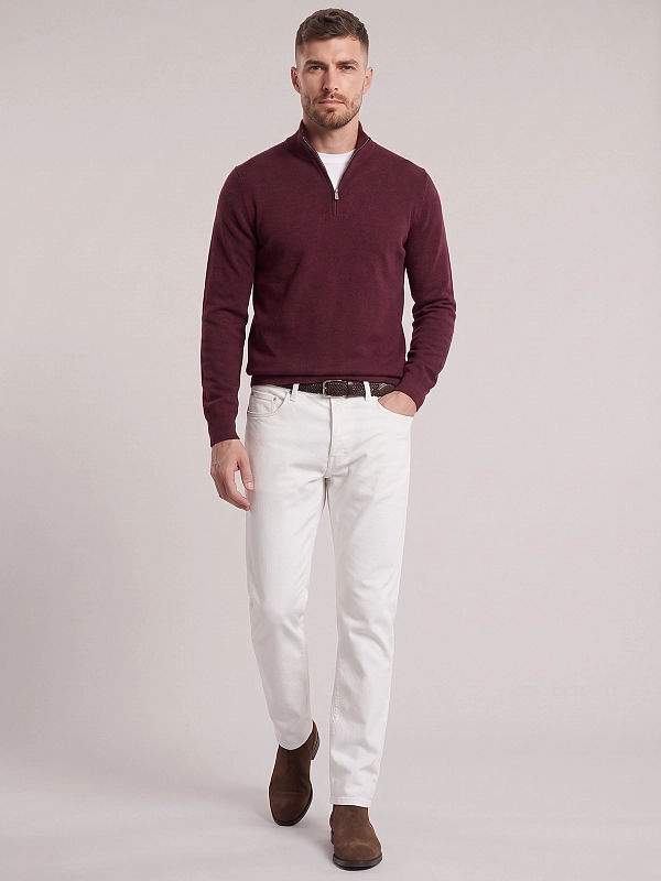 джемпер поло Brunello Cucinelli M2200124 цвет бордовый