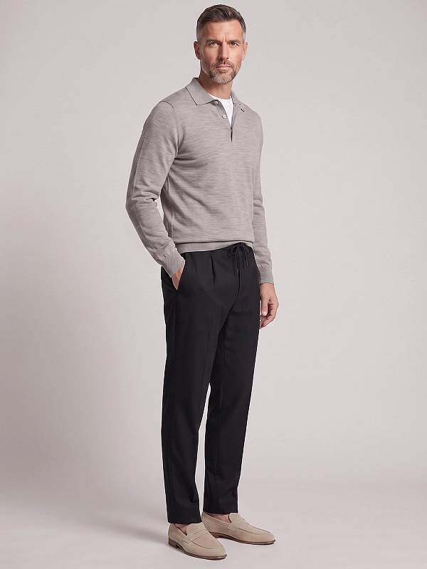 джемпер поло Brunello Cucinelli M2400295 цвет бежевый