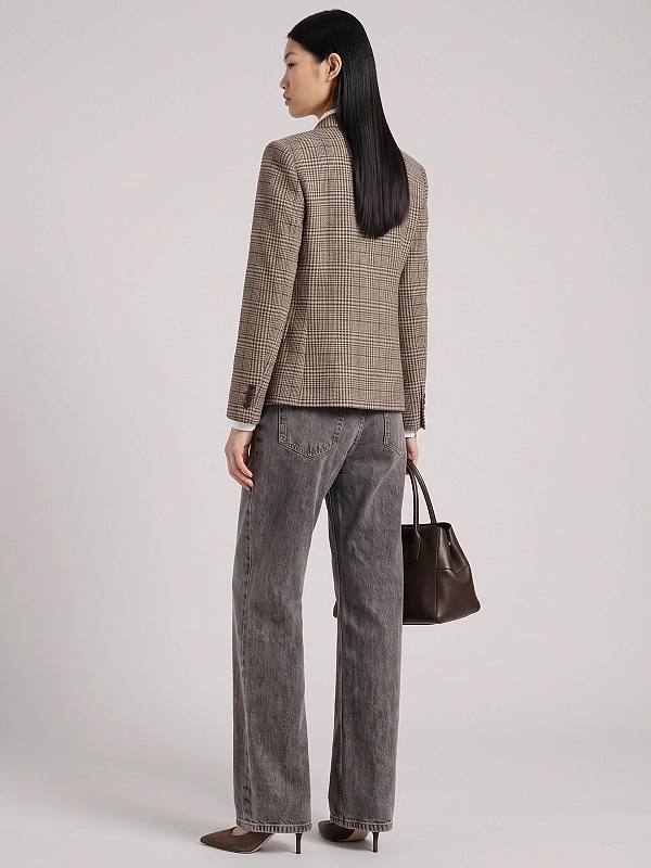 джинсы Brunello Cucinelli MA095P5565 цвет серый