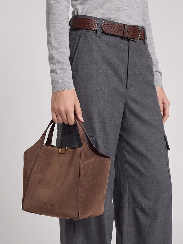 сумка Brunello Cucinelli MBDLB2840 цвет коричневый