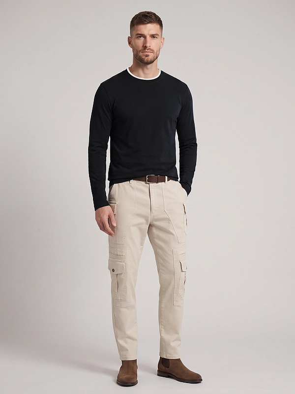 лонгслив Brunello Cucinelli MH8367433 цвет черный