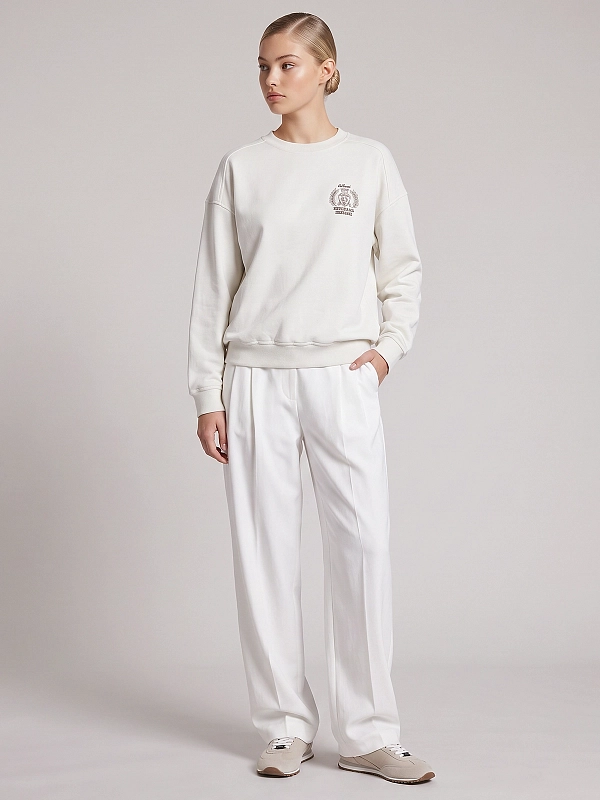 толстовка Brunello Cucinelli MN05NB2X00 цвет молочный