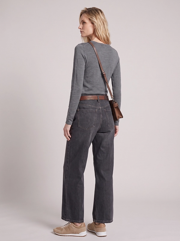 джинсы Brunello Cucinelli MP095P4008 цвет черный
