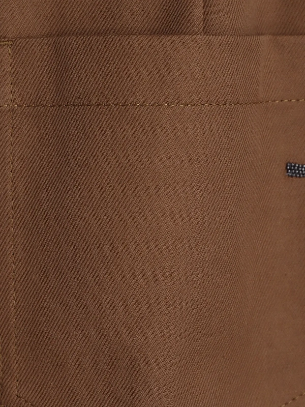 брюки Brunello Cucinelli MP126P8417 цвет коричневый