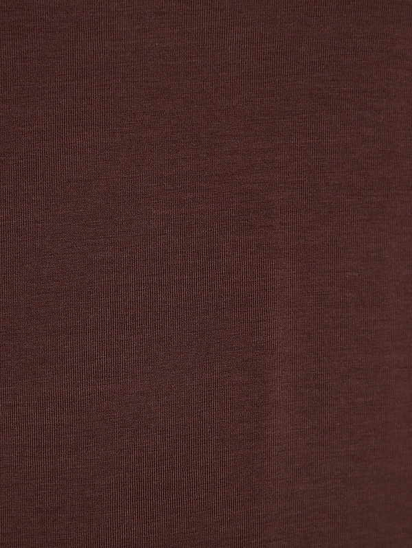 лонгслив Brunello Cucinelli MPT18B0107 цвет темно-коричневый