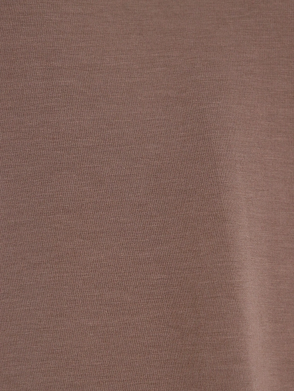 лонгслив Brunello Cucinelli MPT18B0107 цвет коричневый