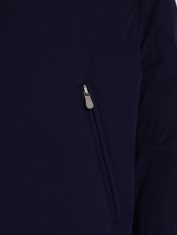 пуховик Brunello Cucinelli MV4061823 цвет темно-синий