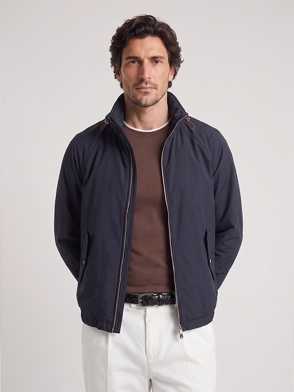 куртка Brunello Cucinelli MV4086007 цвет темно-синий