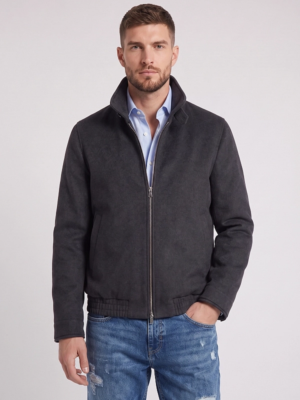 бомбер Brunello Cucinelli MV4676379 цвет темно-серый