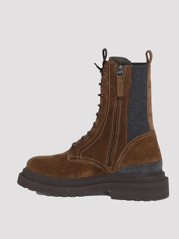 ботинки Brunello Cucinelli MZSFG3308P цвет коричневый