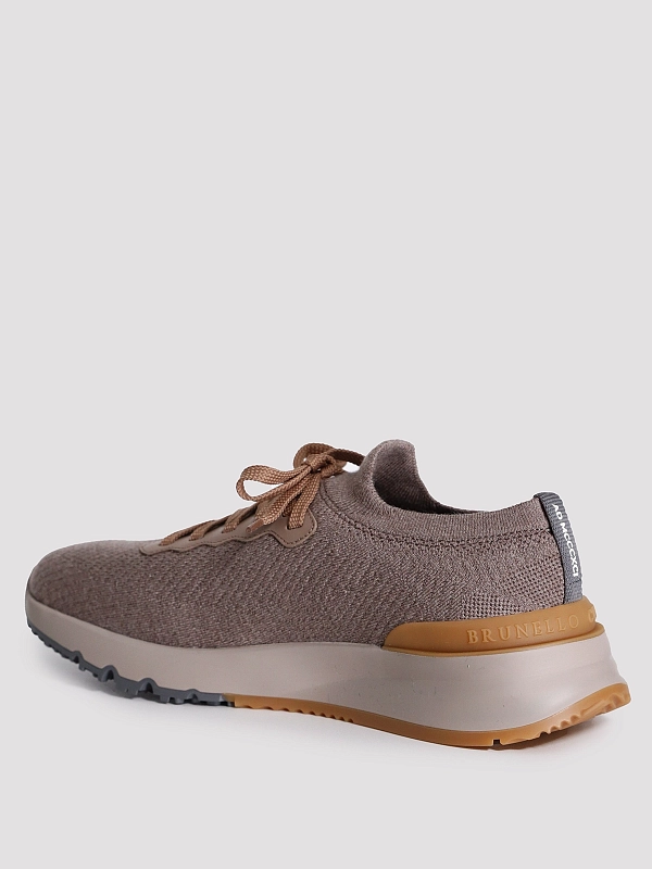 кроссовки Brunello Cucinelli MZUWLBO253 цвет бежевый