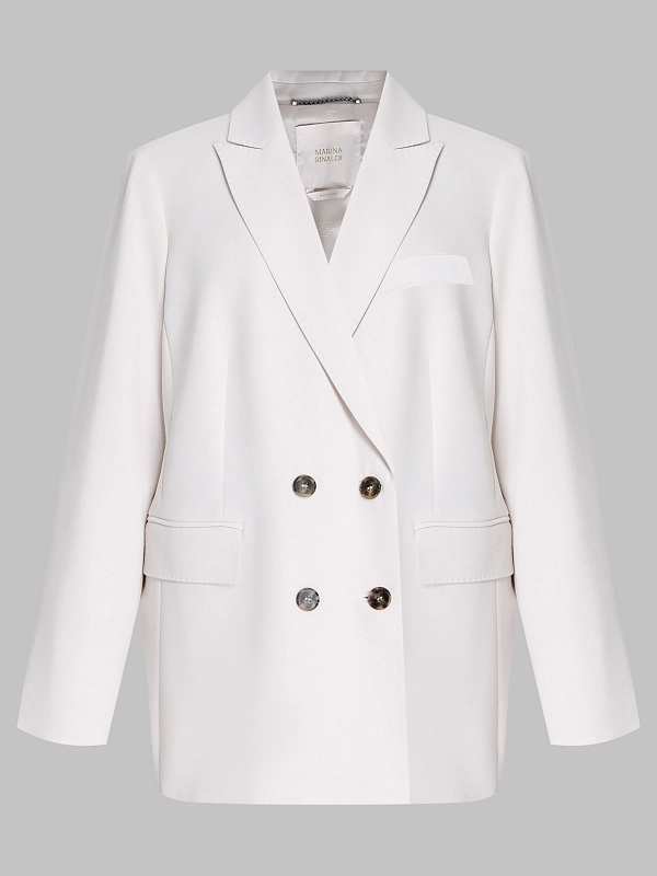 жакет Marina Rinaldi FOXNEW цвет белый