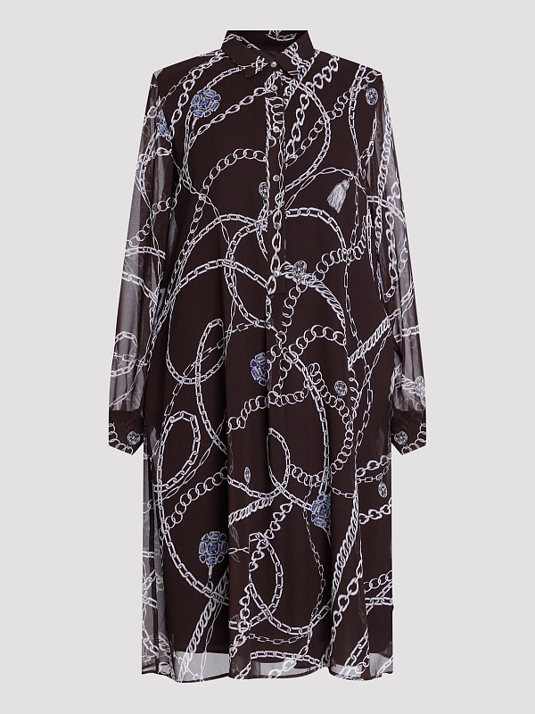 платье Marina Rinaldi MRSCAMICE цвет коричневый