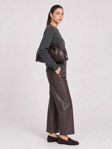 брюки эко Max Mara MMLODE