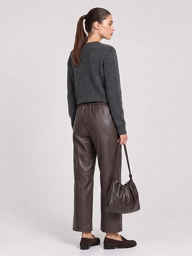 брюки эко Max Mara MMLODE