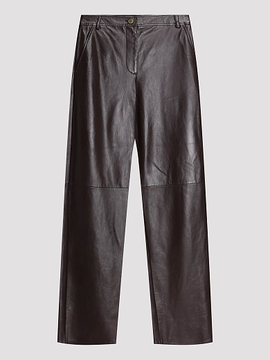 брюки кожаные Max Mara MSTLEGNO