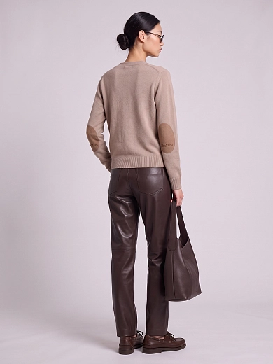 брюки эко Max Mara SMMSOSPIRO