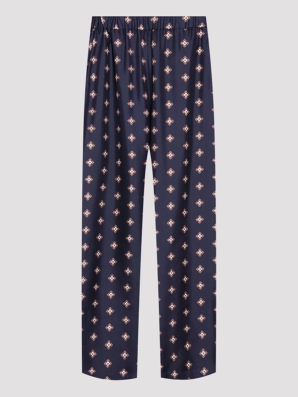 брюки Max Mara MMLADATTI цвет темно-синий