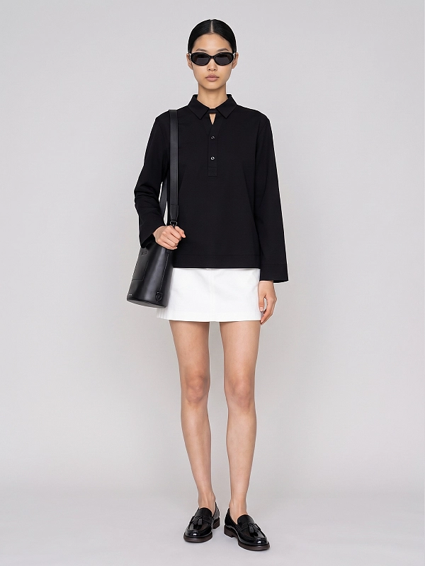 лонгслив Max Mara MMLALPINO цвет черный