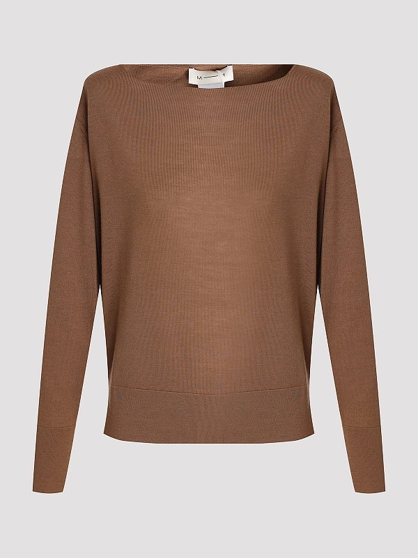 джемпер Max Mara MMLBUTTERFLY цвет кэмэл