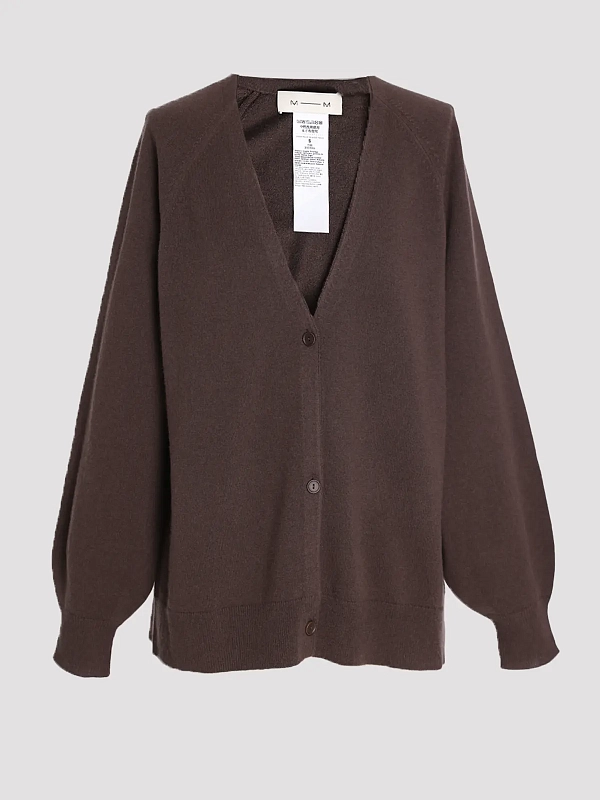 кардиган Max Mara MMLCESTINO цвет коричневый