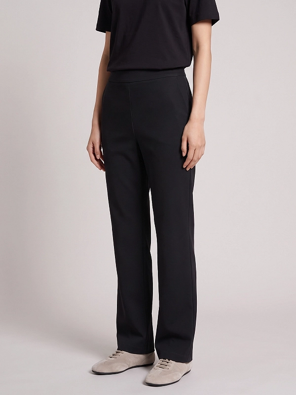 брюки Max Mara MMLCURVE цвет черный
