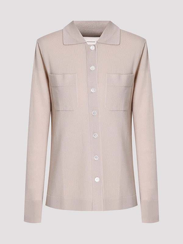 кардиган Max Mara MMLDETTO цвет светло-бежевый