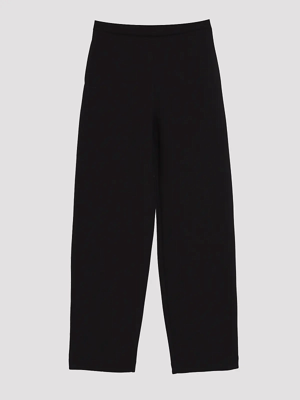 брюки Max Mara MMLEREMI цвет черный