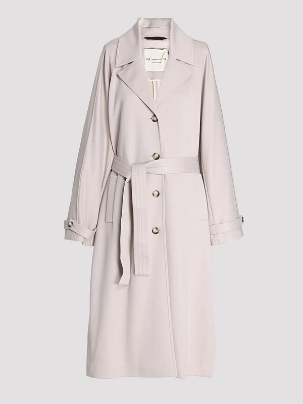 пальто Max Mara MMLESPOSTO цвет светло-бежевый