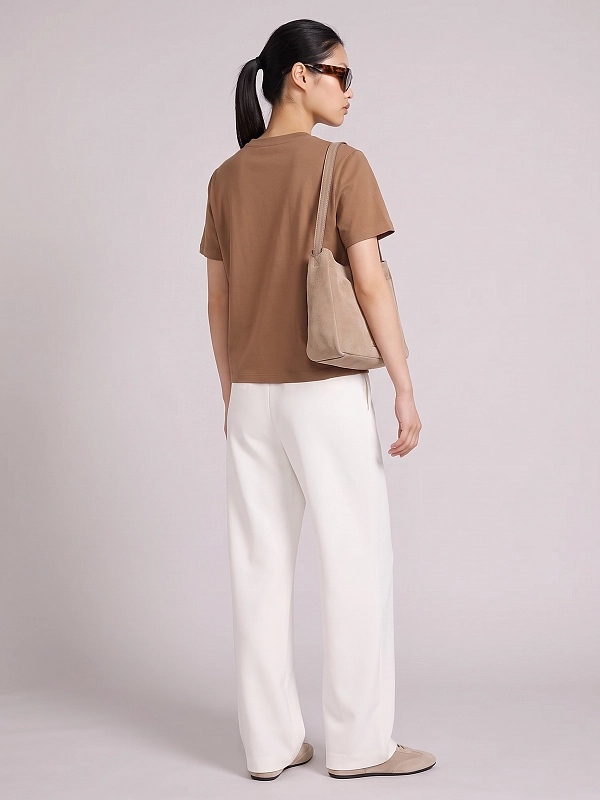 футболка Max Mara MMLEXPLOIT цвет кэмэл