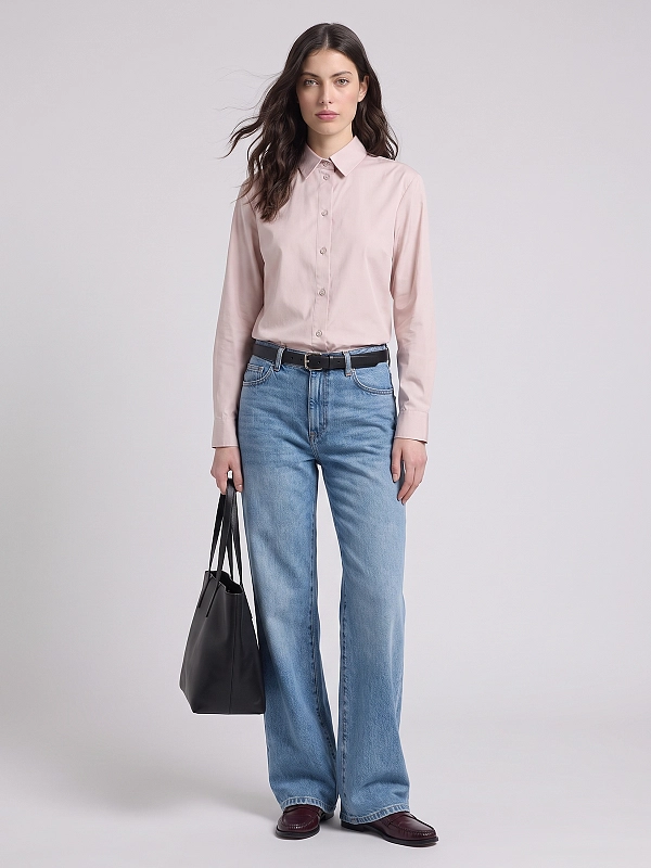 рубашка Max Mara MMLFIACRE цвет розовый