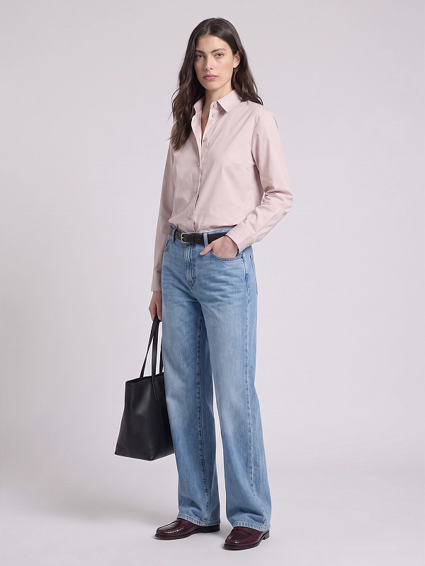 рубашка Max Mara MMLFIACRE цвет розовый