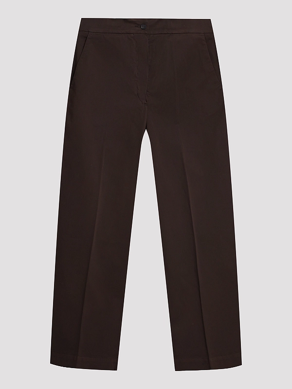 брюки Max Mara MMLGIOVANE цвет коричневый