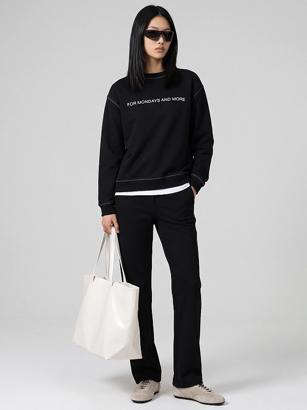 толстовка Max Mara MMLGIURATO цвет черный