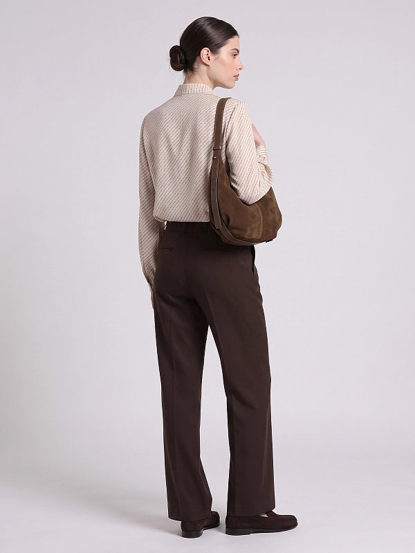 блузка Max Mara MMLLASTRA цвет бежевый
